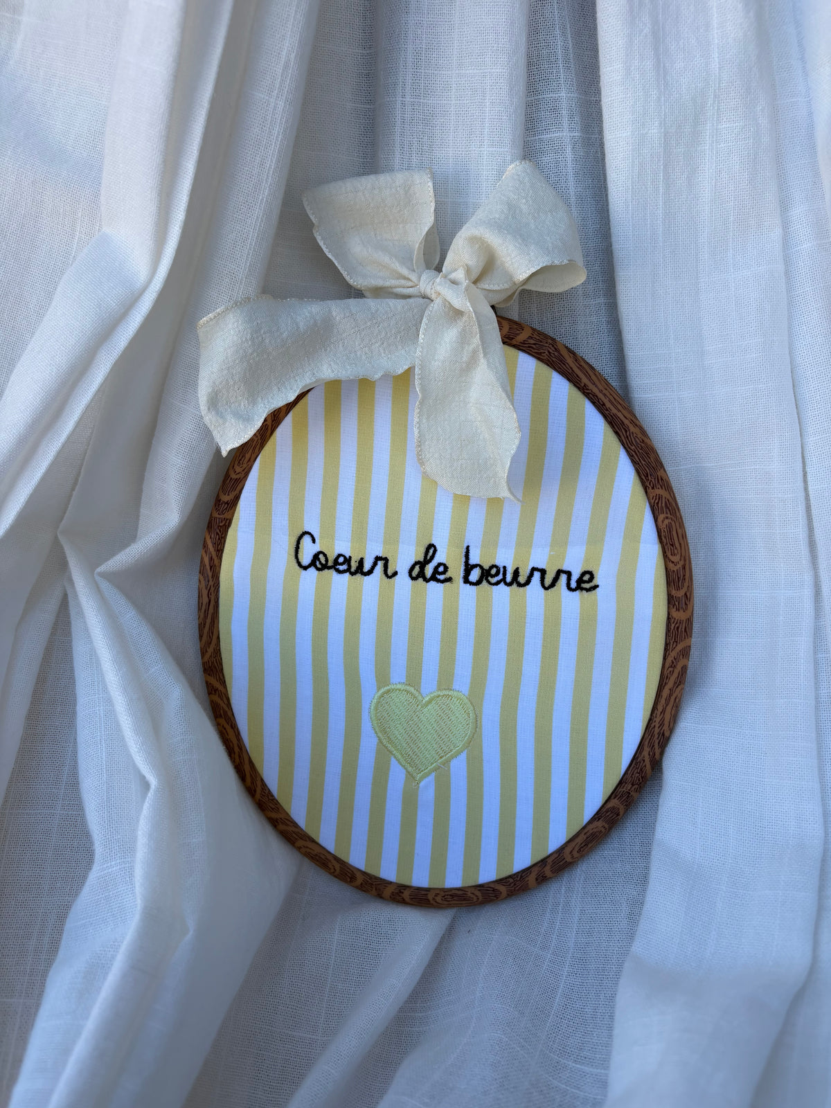 Tambourin brodé